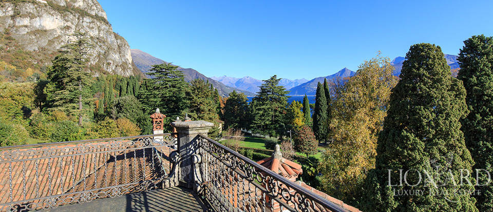 Magnífica vista del lago de Como (Italia)